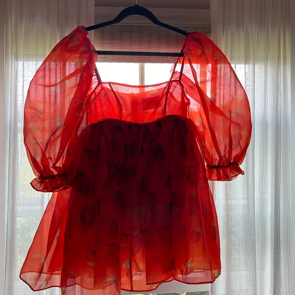 Selkie Strawberry Dress (size xs)